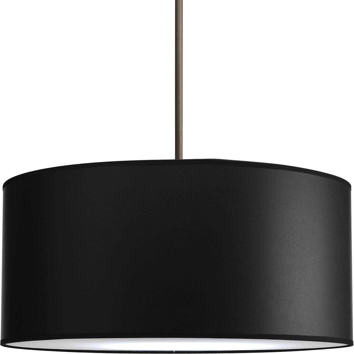 Markor 22 inch Black Parchment Pendant Ceiling Light